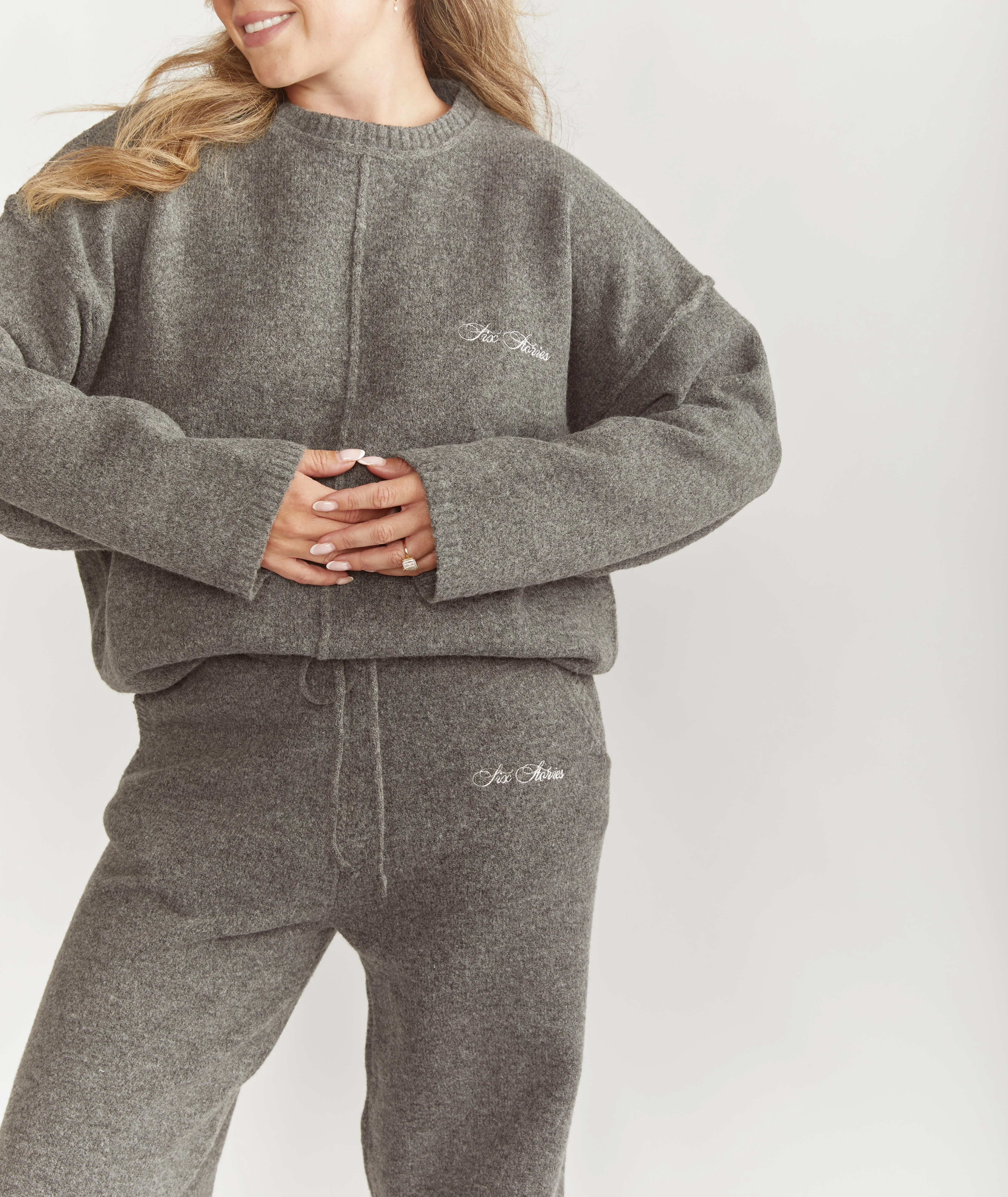 Limited Edition Oversized Knit Jumper - Grey