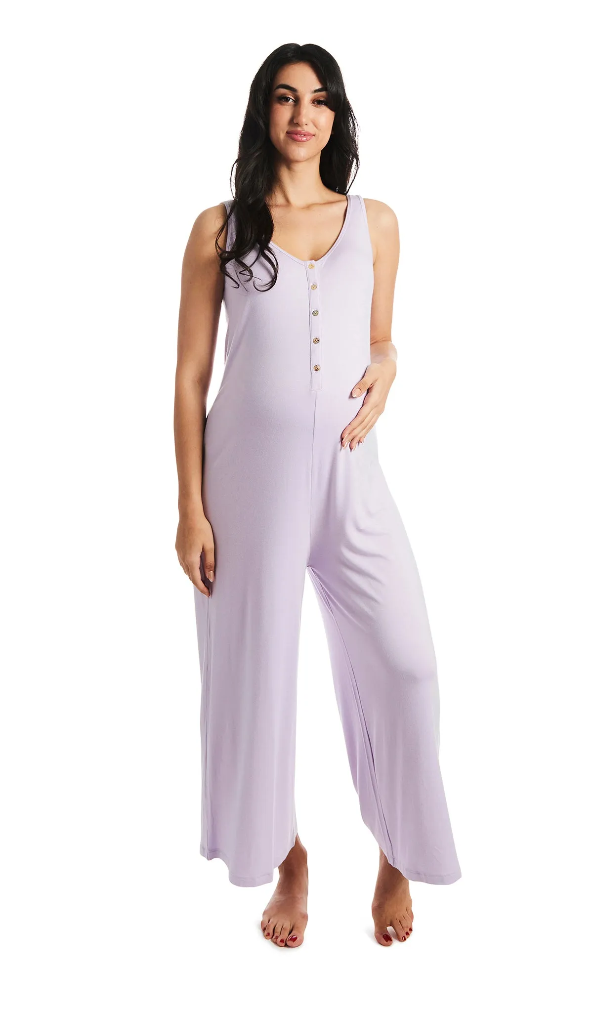 Luana Romper Lavender