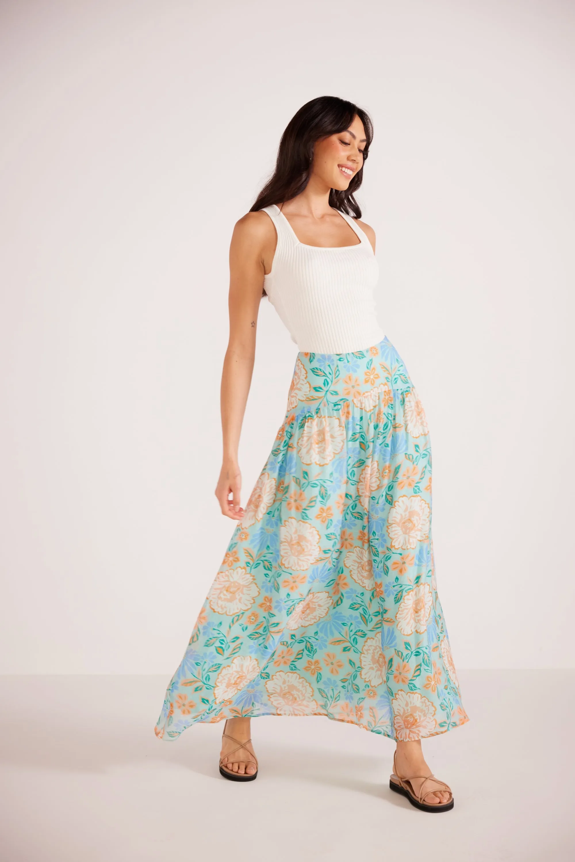 LUXE EVELYN MAXI SKIRT