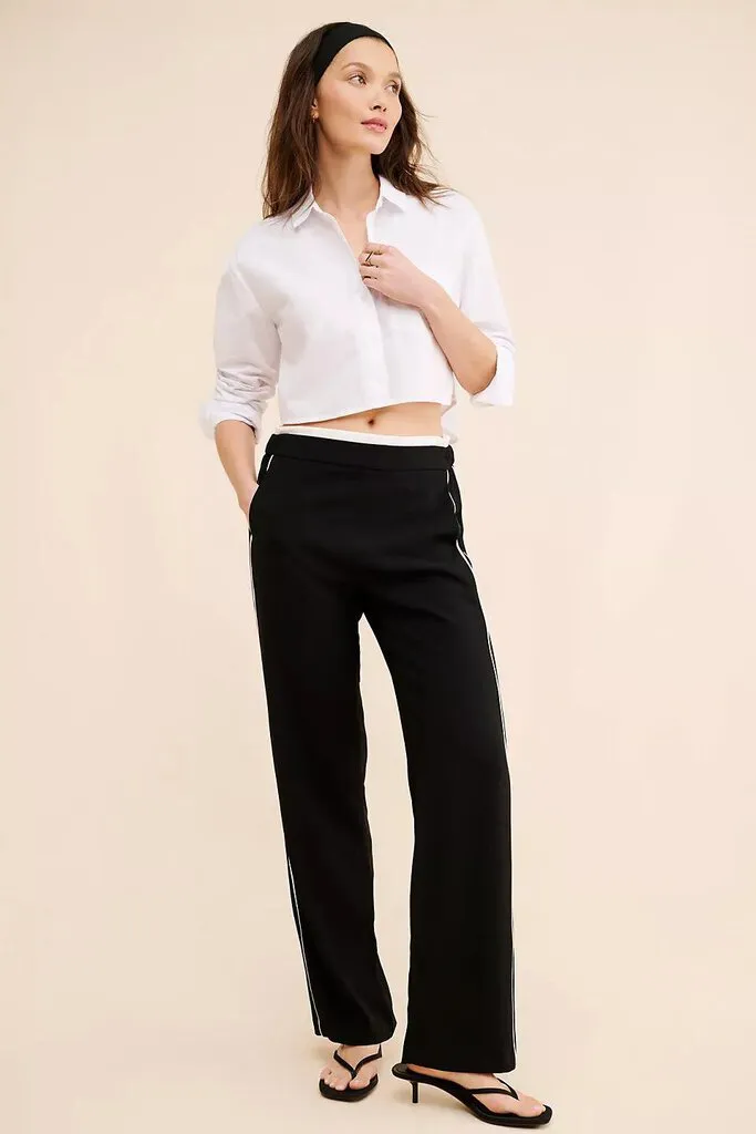 Maeve Pull-On Track Pants - Size Small