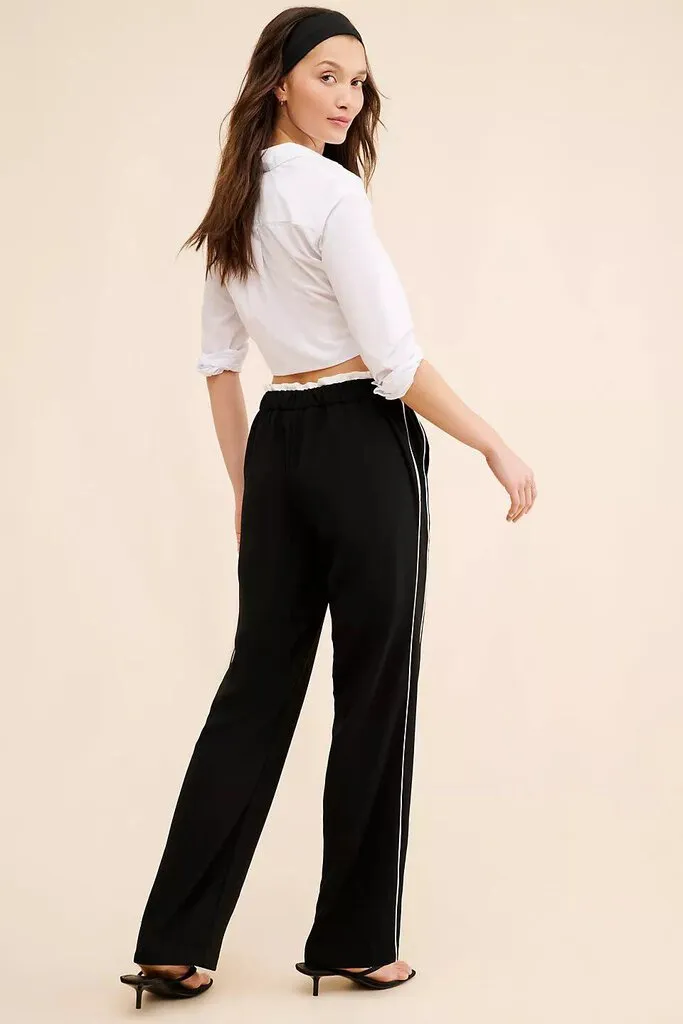 Maeve Pull-On Track Pants - Size Small