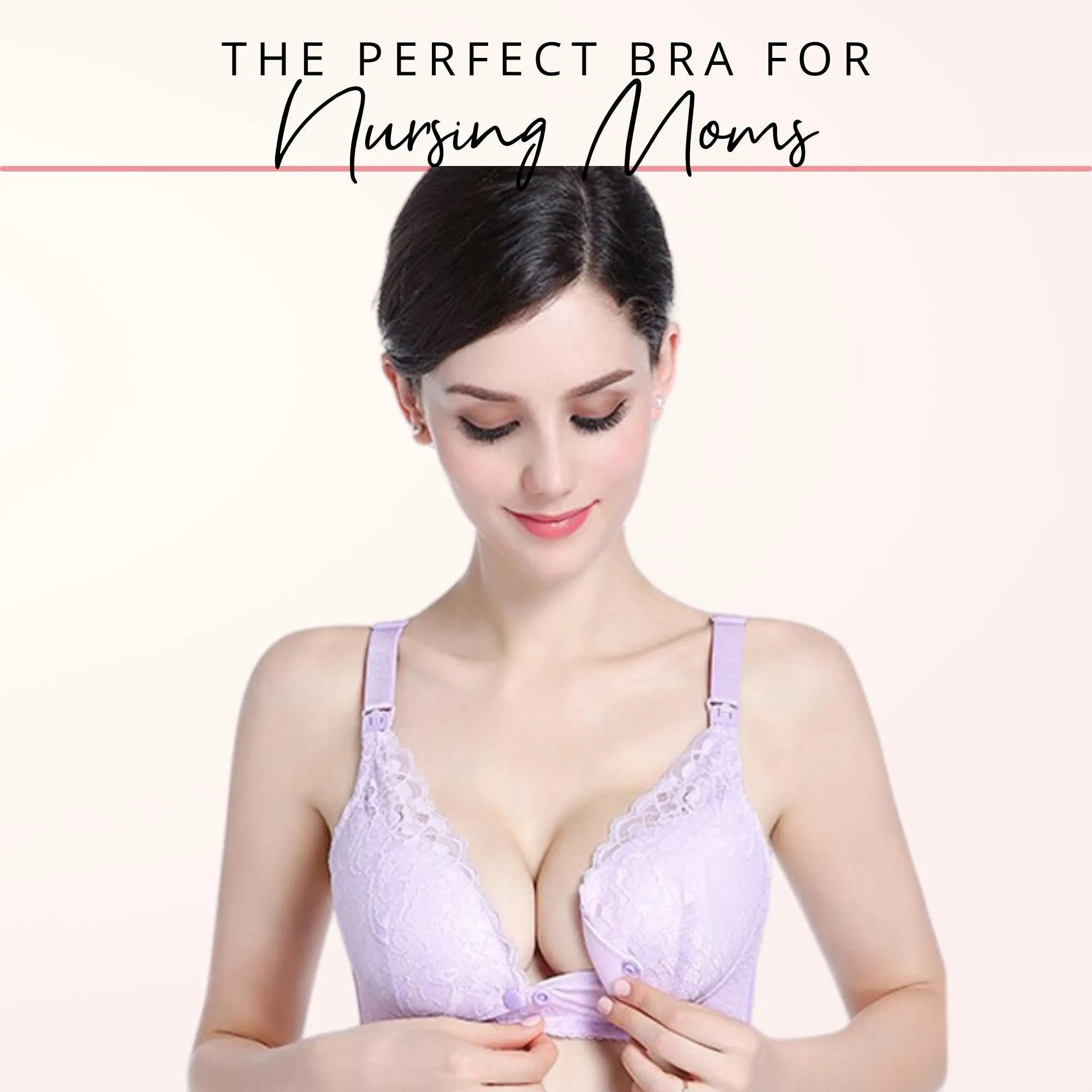 Magic Underwire Lace Breathable Nursing Bra