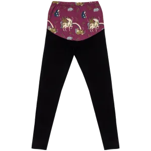 Maternity Leggings Unicorn Crew