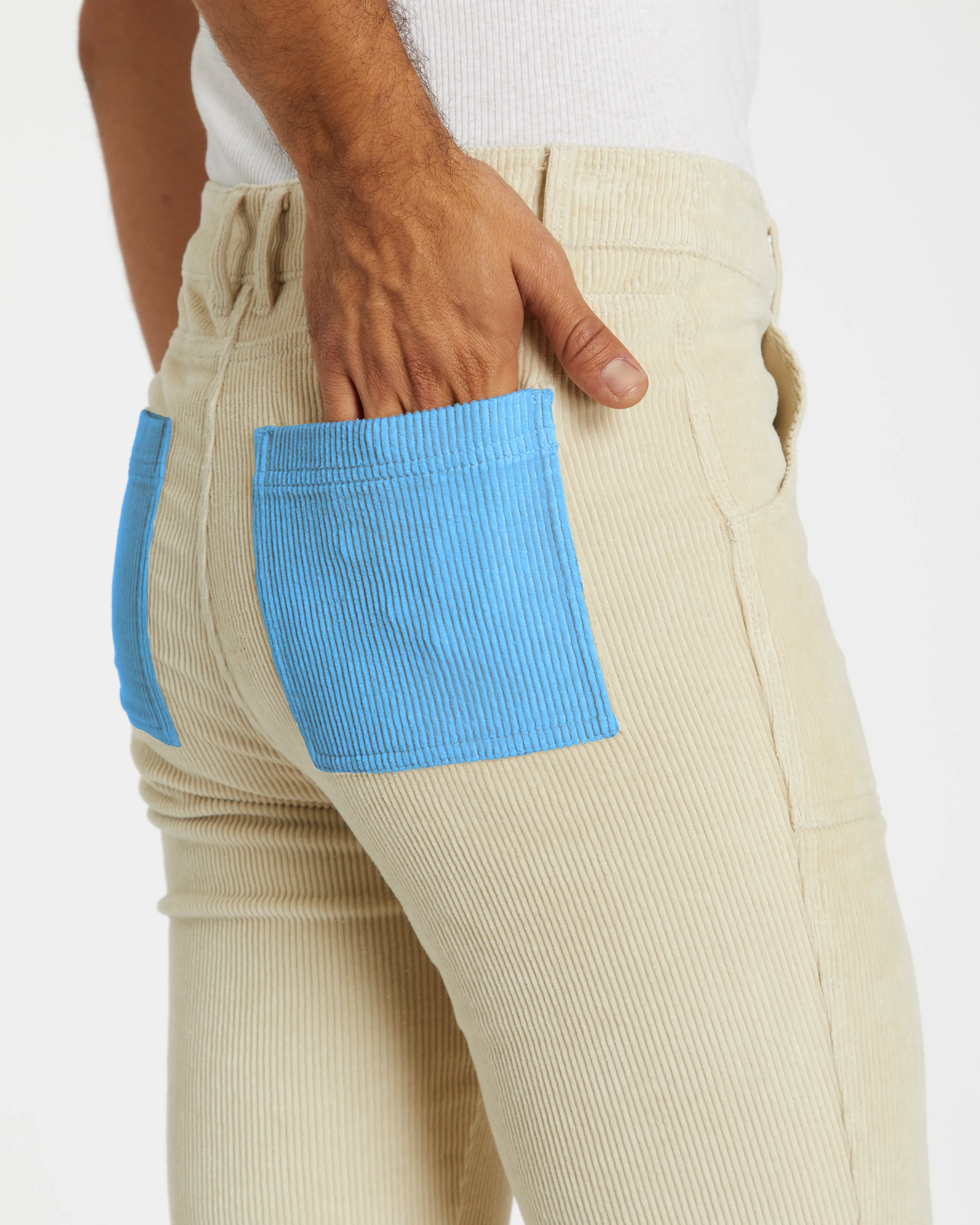 Men's Bell Bottom (Sand/Blue Poppy)