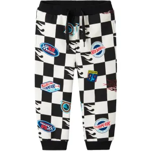 Name It Black Drewy Hot Wheels Regular Sweatpants