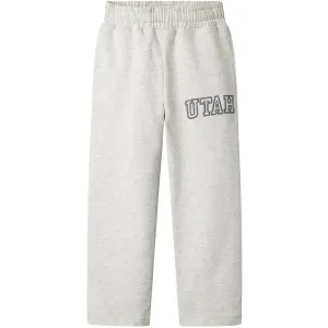 Name It Light Grey Melange Taloy Regular Sweatpants