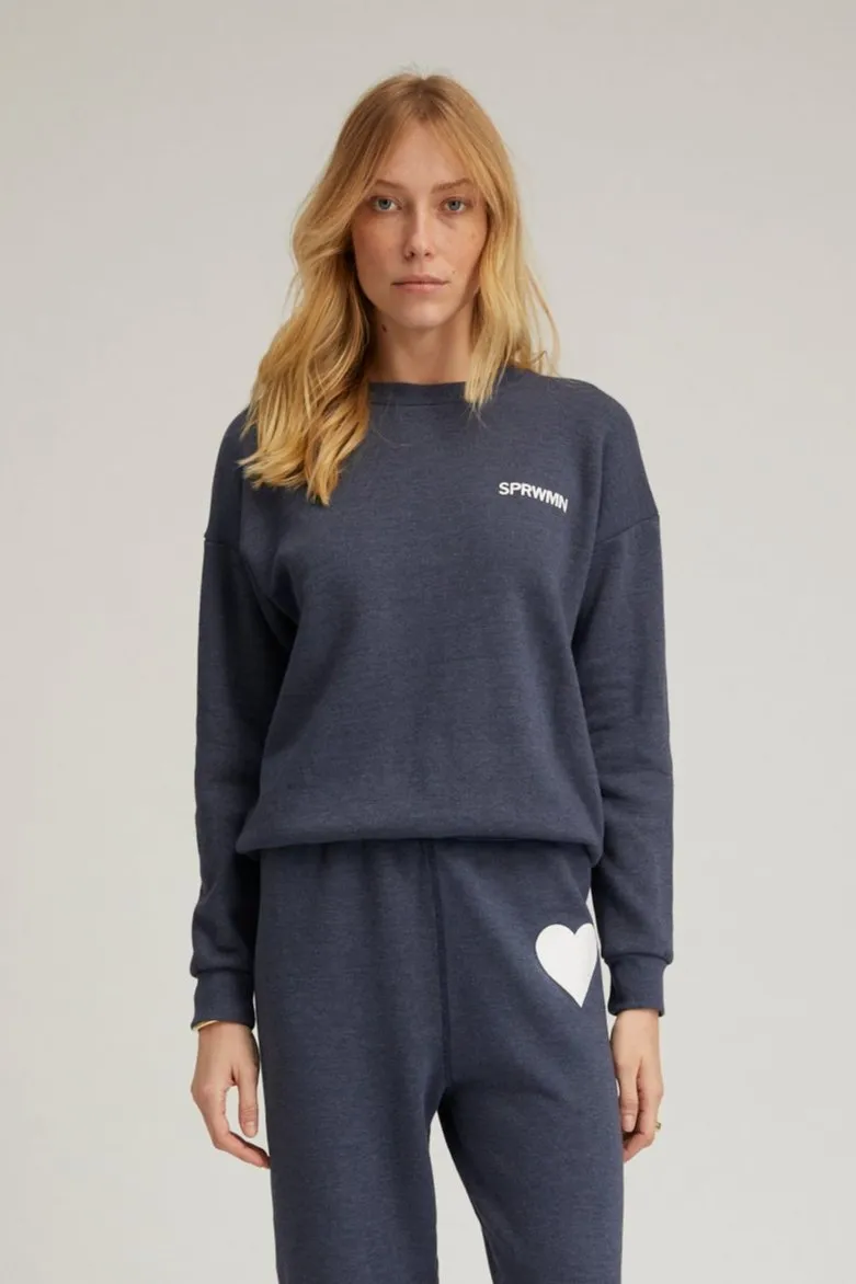 Navy Logo Sweatshirt