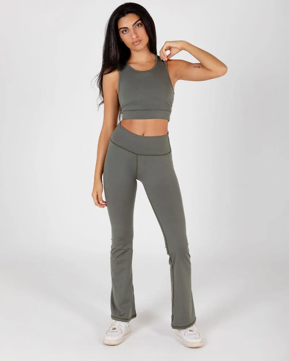 Olive Green Yoga Pants