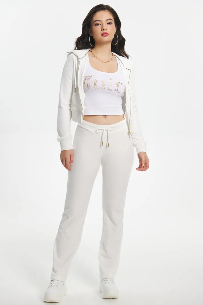 Ombre Big Bling Velour Track Pants