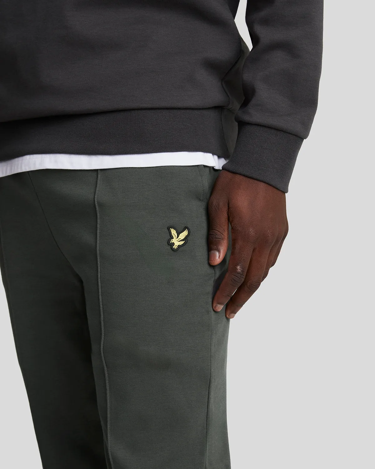 Pintuck Interlock Joggers