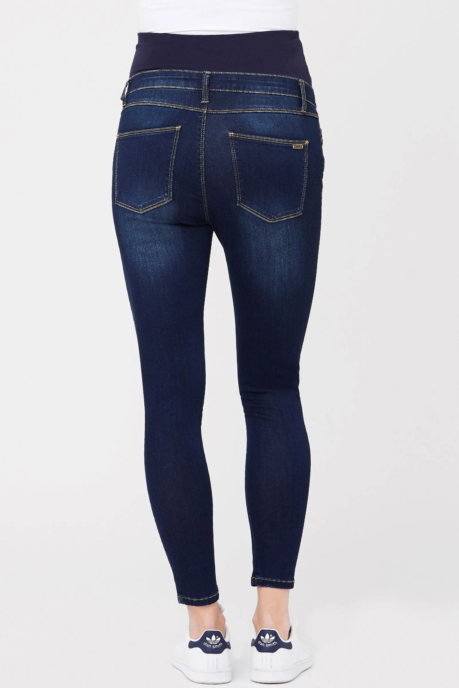 Rebel Indigo Maternity Petite/ Ankle Jeggings Ripe