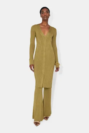 Rhea Lounge Dress - Olive