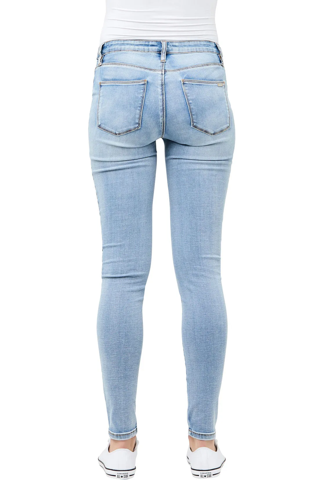 Ripe Isla Maternity Denim in Faded Blue