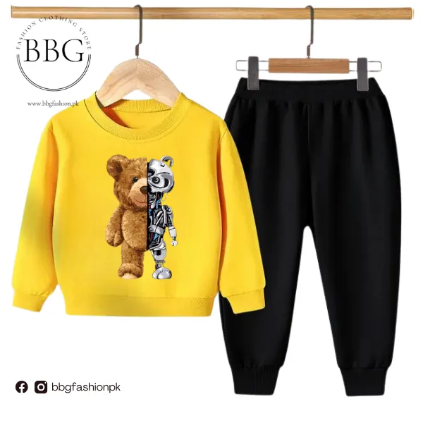 Robo Bear Kids Sweatshirt & Pant