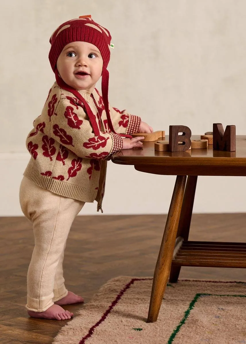 Rusty & Perry Set - Biscuit Cardigan & Legging Set