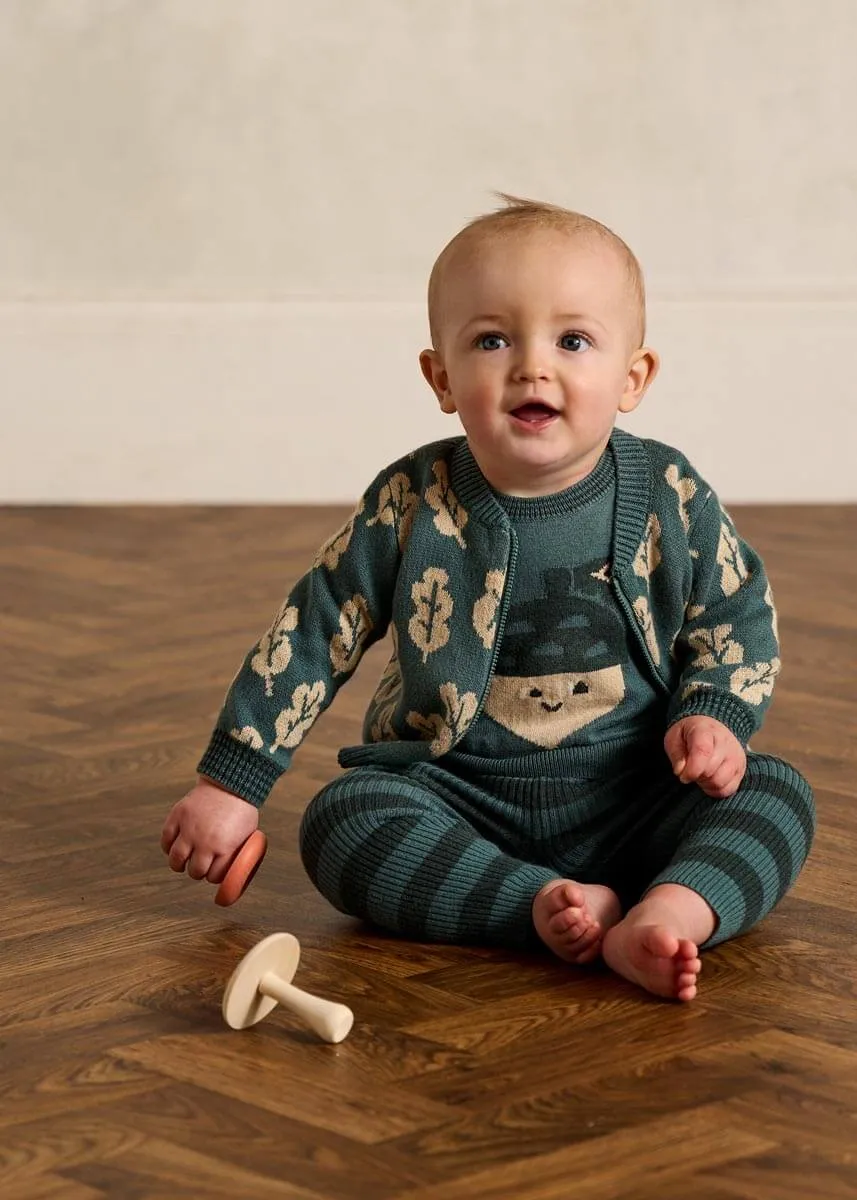 Rusty & Perry Set - Fern Cardigan & Legging Set