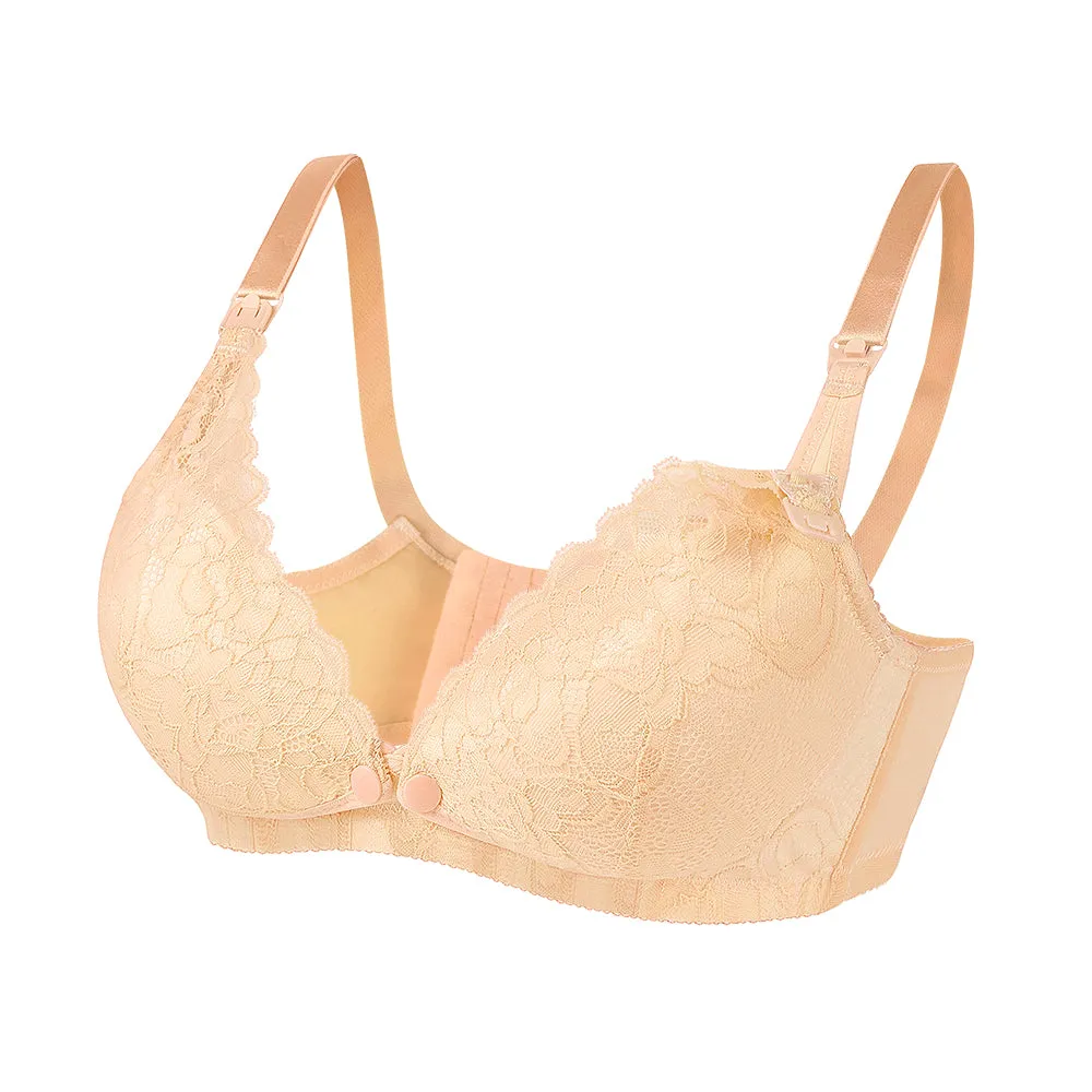 Salaixu Breast Feeding Cotton Maternity Bra