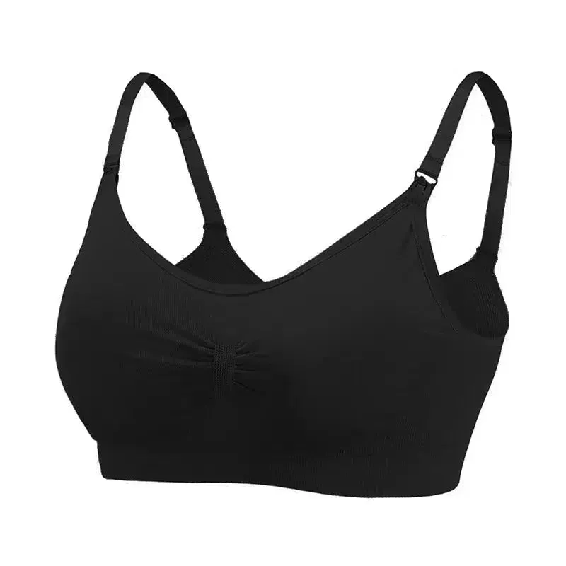 Seamless Push-Up Bralette with Clip Down Feature for Breastfeeding