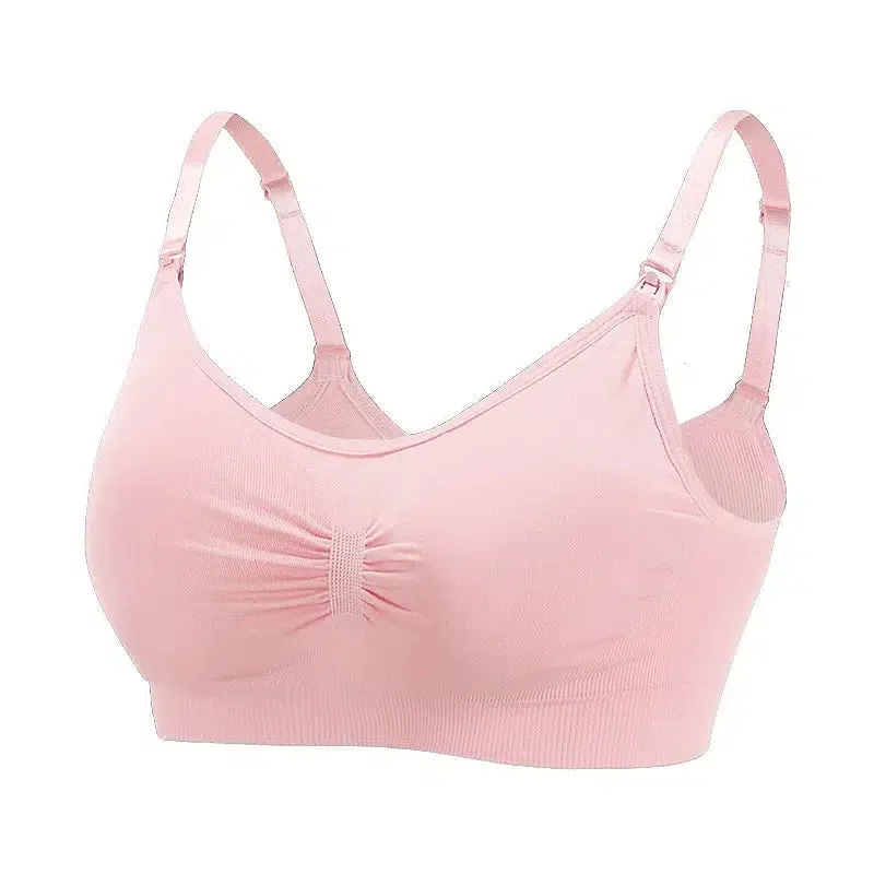 Seamless Push-Up Bralette with Clip Down Feature for Breastfeeding