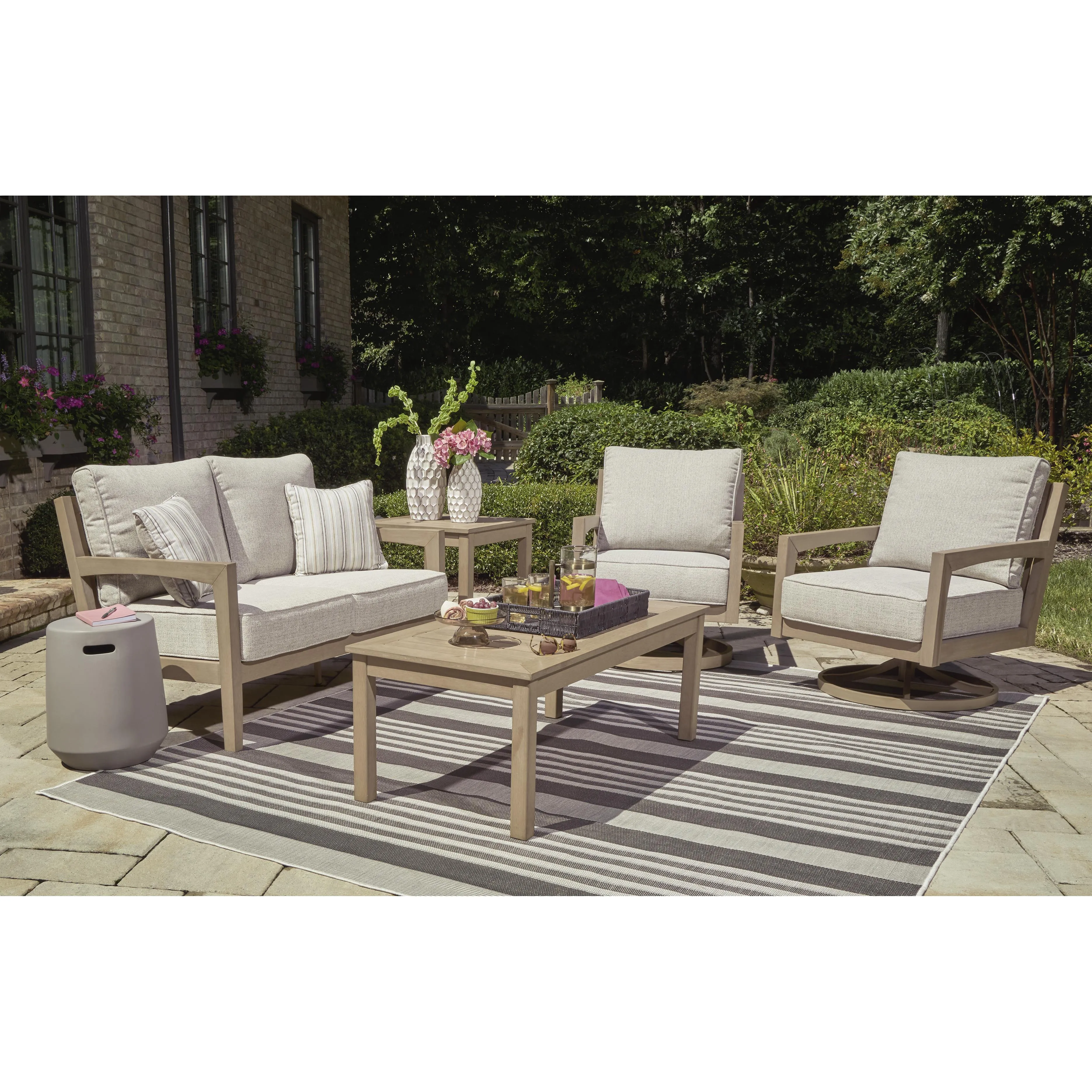 Signature Design by Ashley Hallow Creek P560-835 Loveseat with Cushion