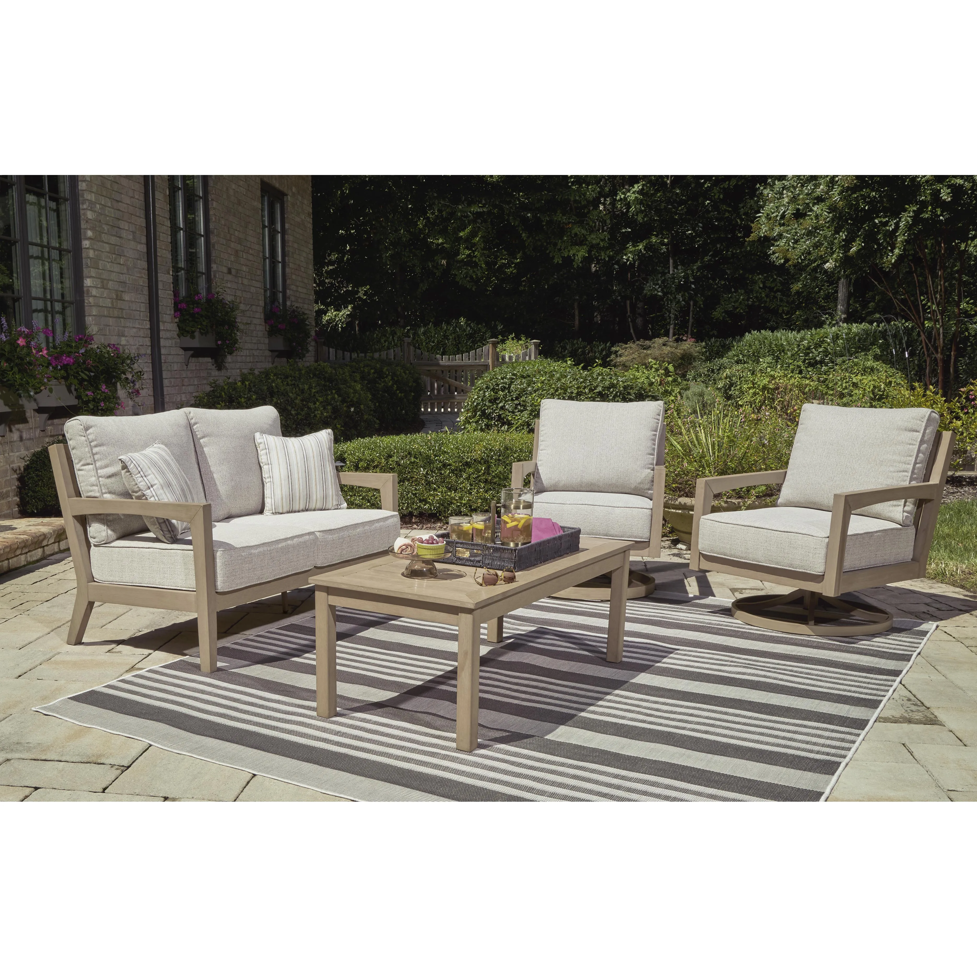 Signature Design by Ashley Hallow Creek P560-835 Loveseat with Cushion