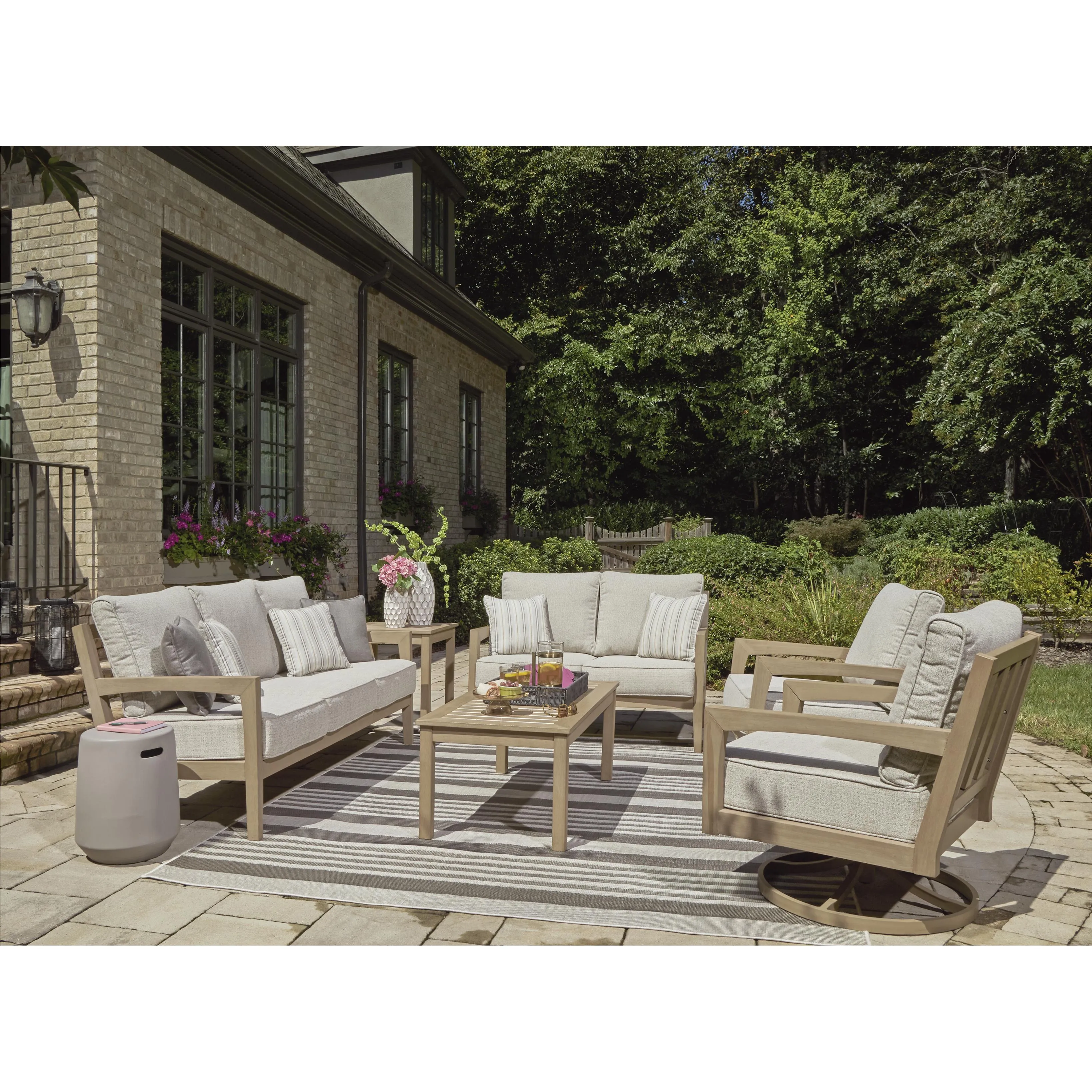 Signature Design by Ashley Hallow Creek P560-835 Loveseat with Cushion