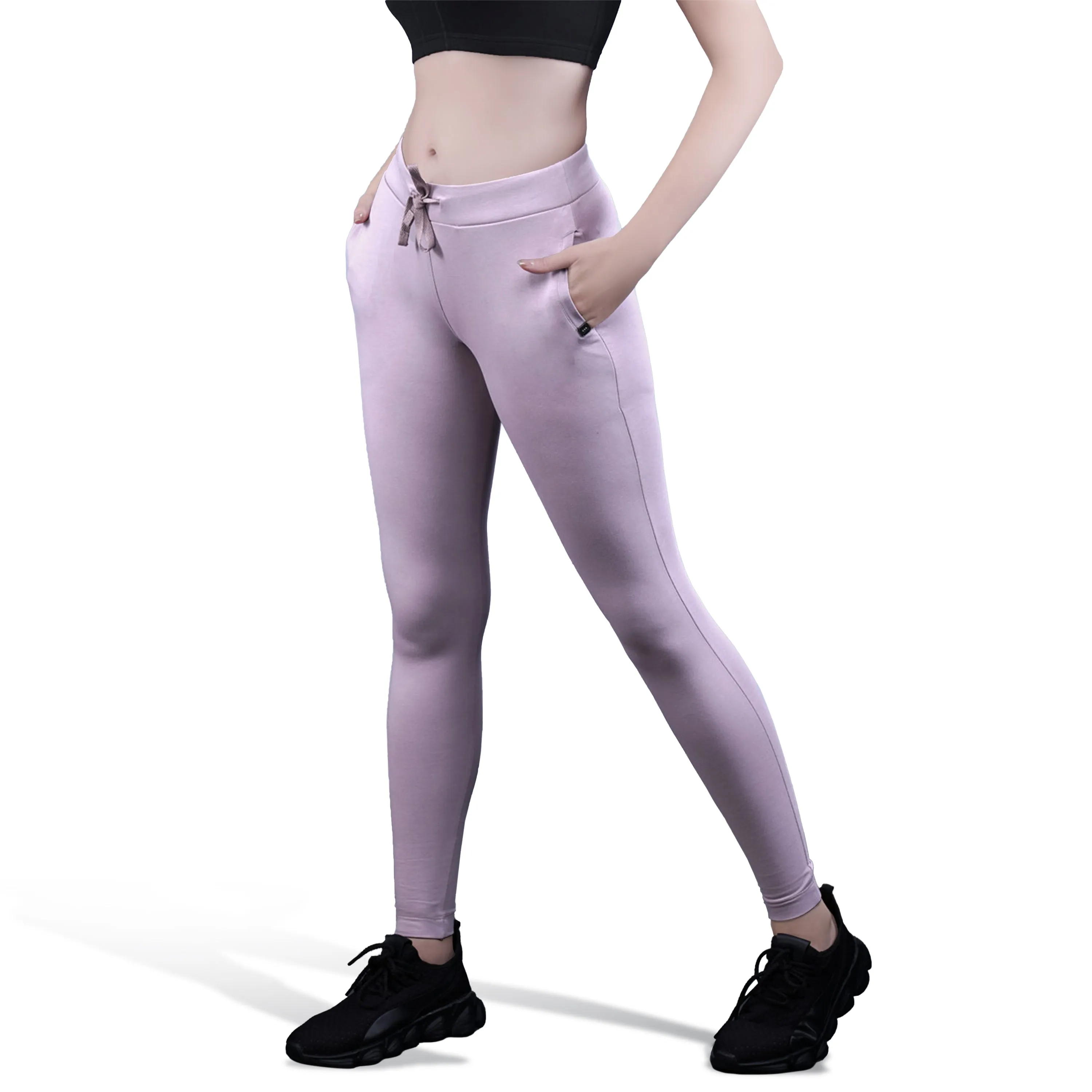 SLIM FIT COTTON PANTS FOR WOMEN