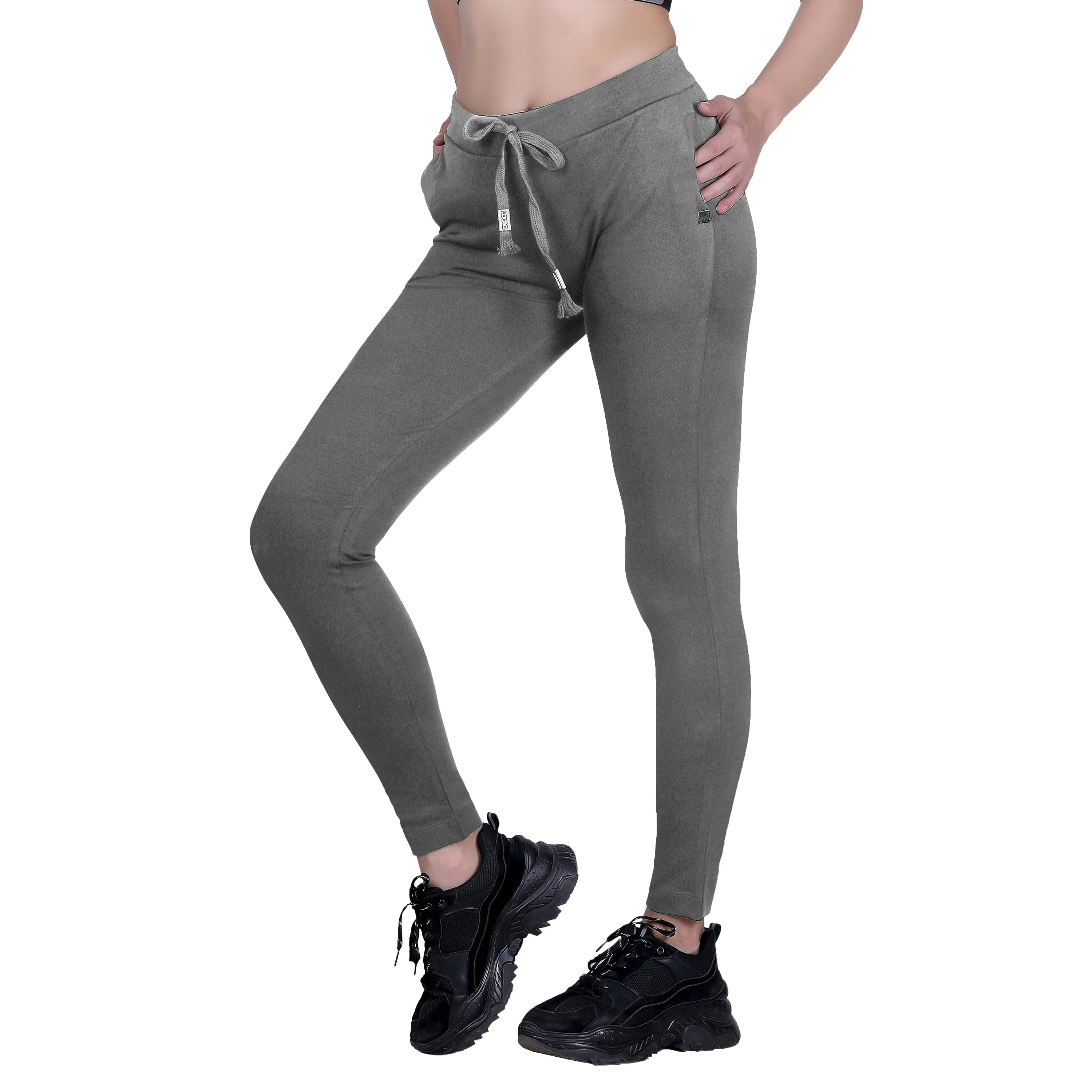 SLIM FIT COTTON PANTS FOR WOMEN