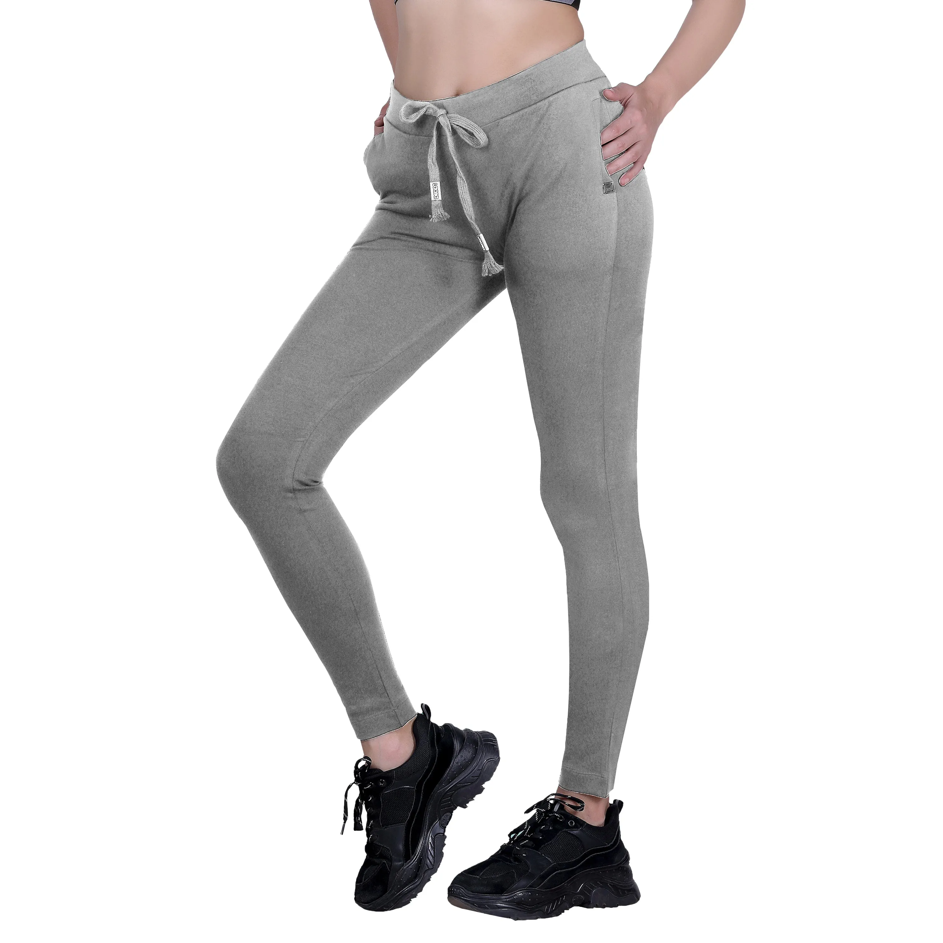 SLIM FIT COTTON PANTS FOR WOMEN