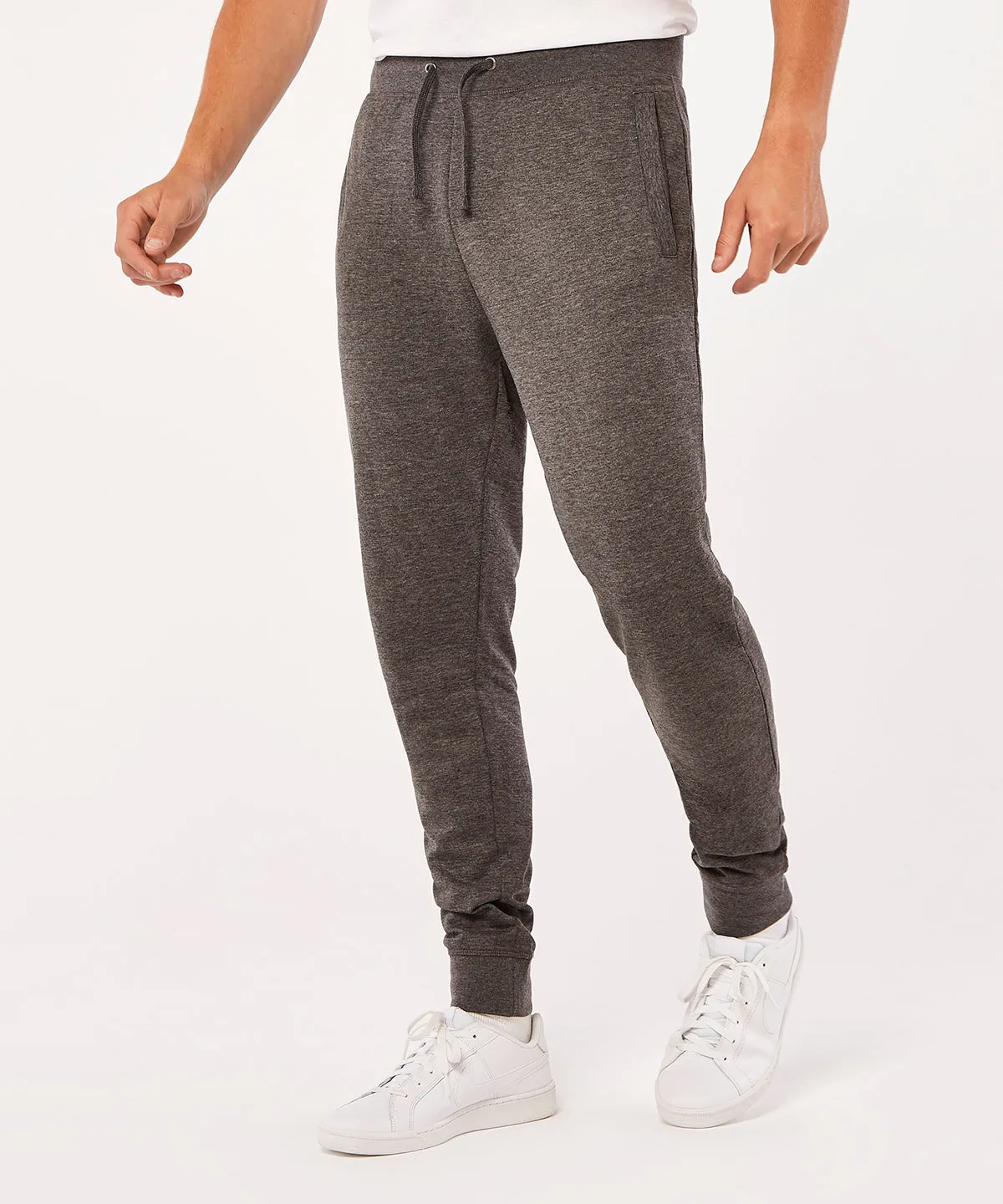 Slim-fit sweatpants | Dark Grey Marl