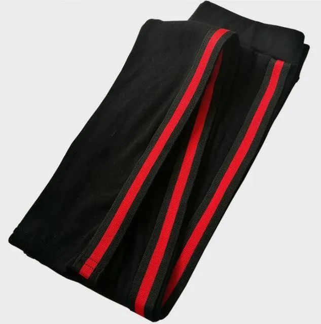 Stretchable Side Strip Pants