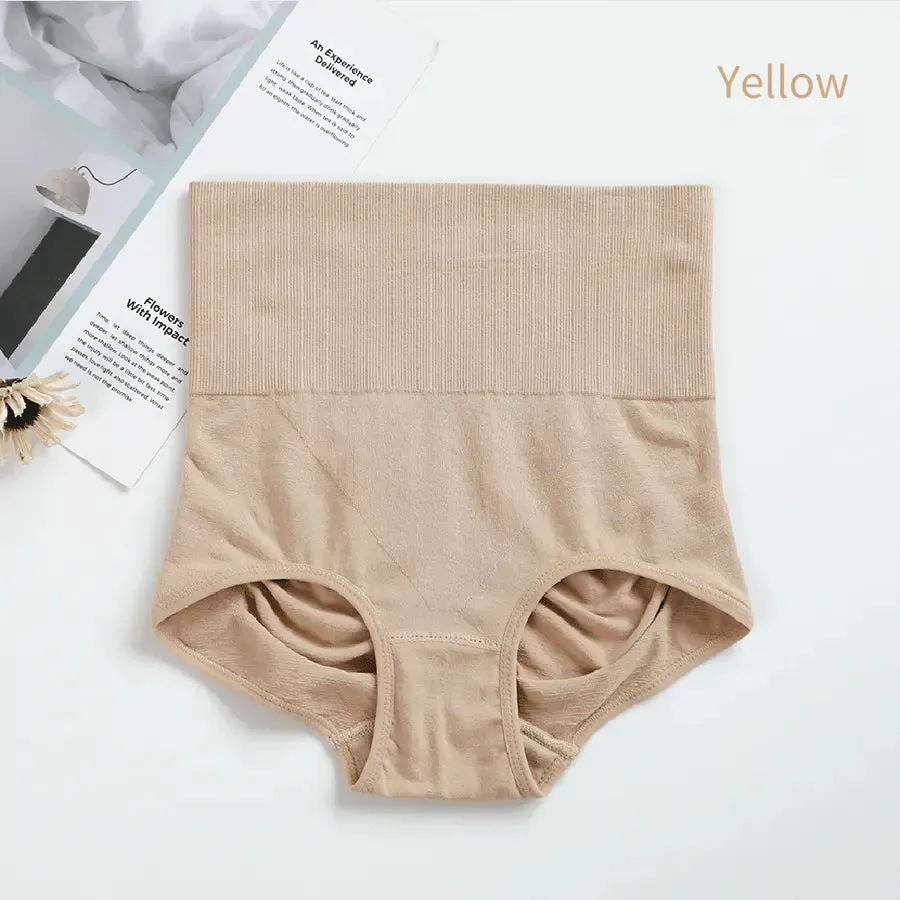 Sunveno High Waist Maternity Belly Support Coton Panties Skin