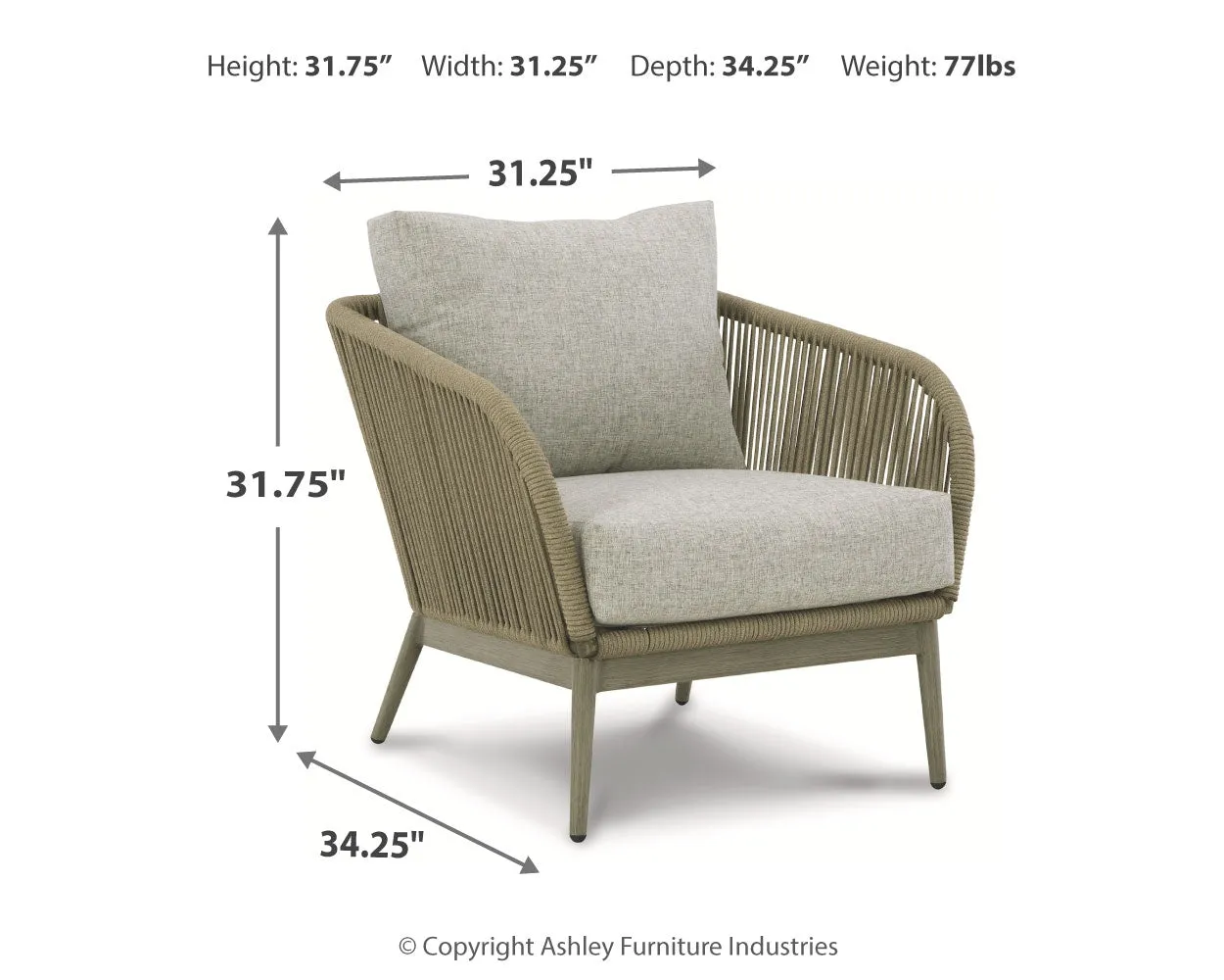 Swiss Valley Outdoor Sofa and  2 Lounge Chairs with Coffee Table and 2 End Tables in Beige