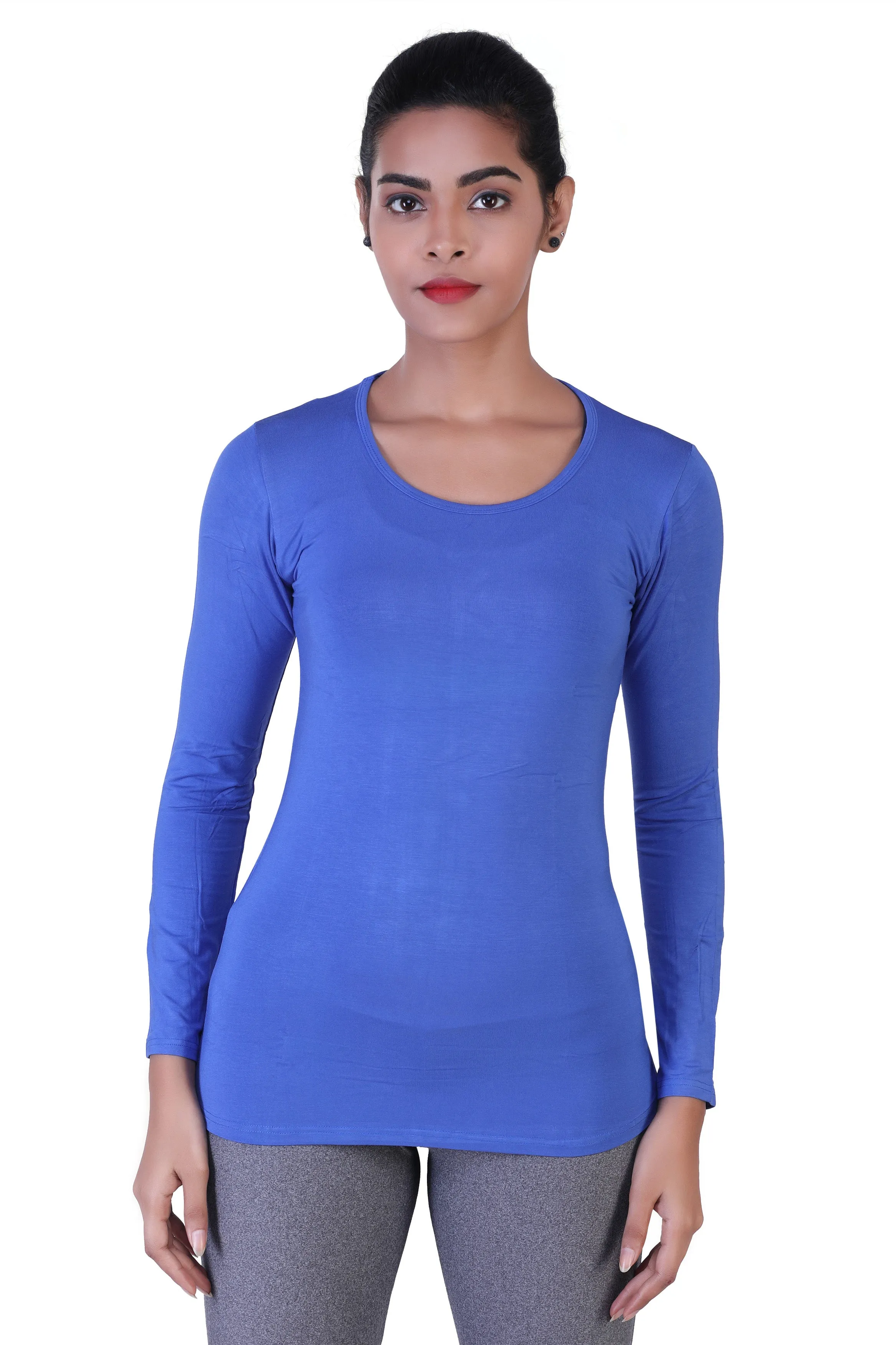 WOMEN'S ESSENTIAL BASIC LONG SLEEVES T-SHIRT