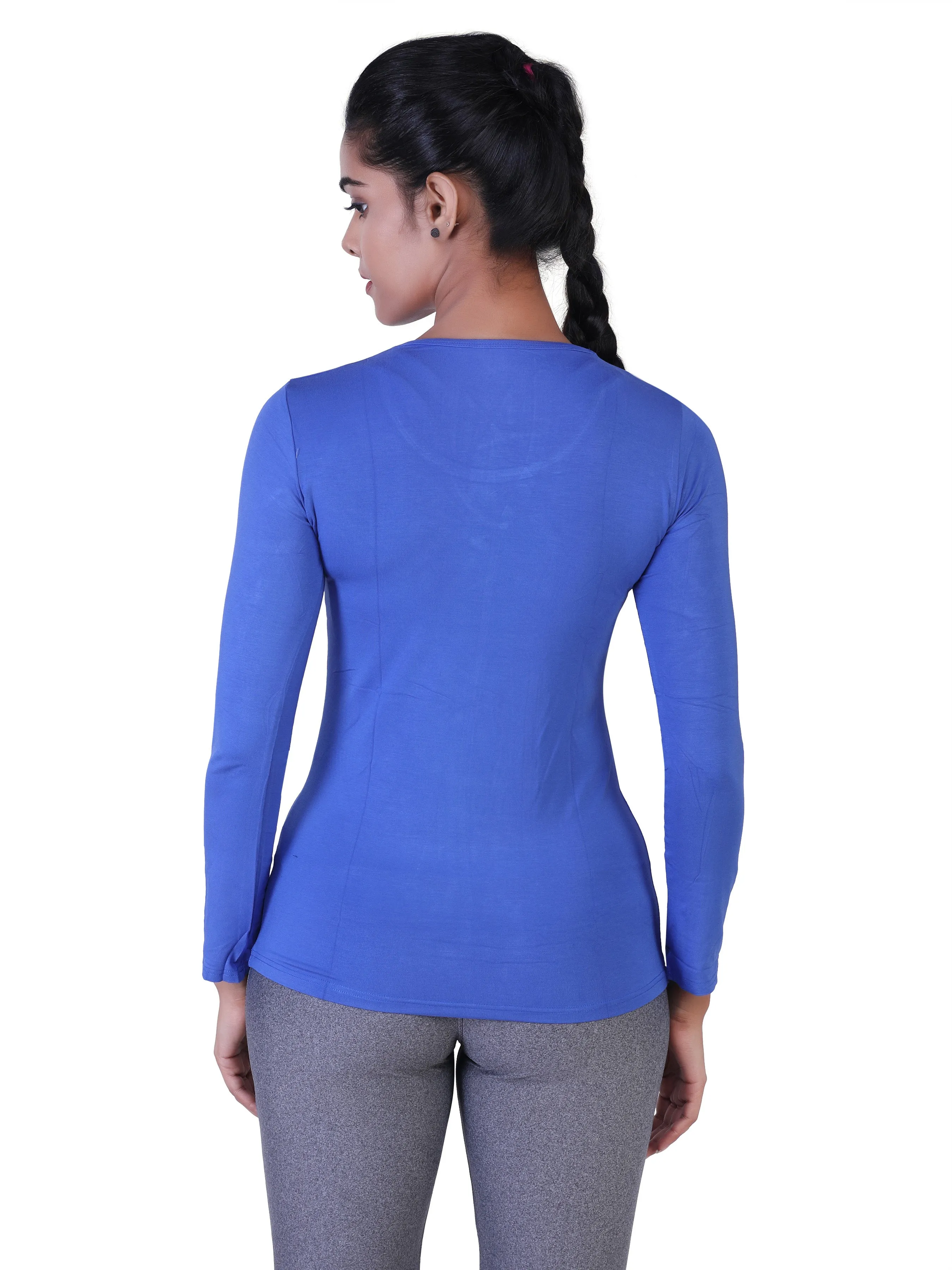 WOMEN'S ESSENTIAL BASIC LONG SLEEVES T-SHIRT