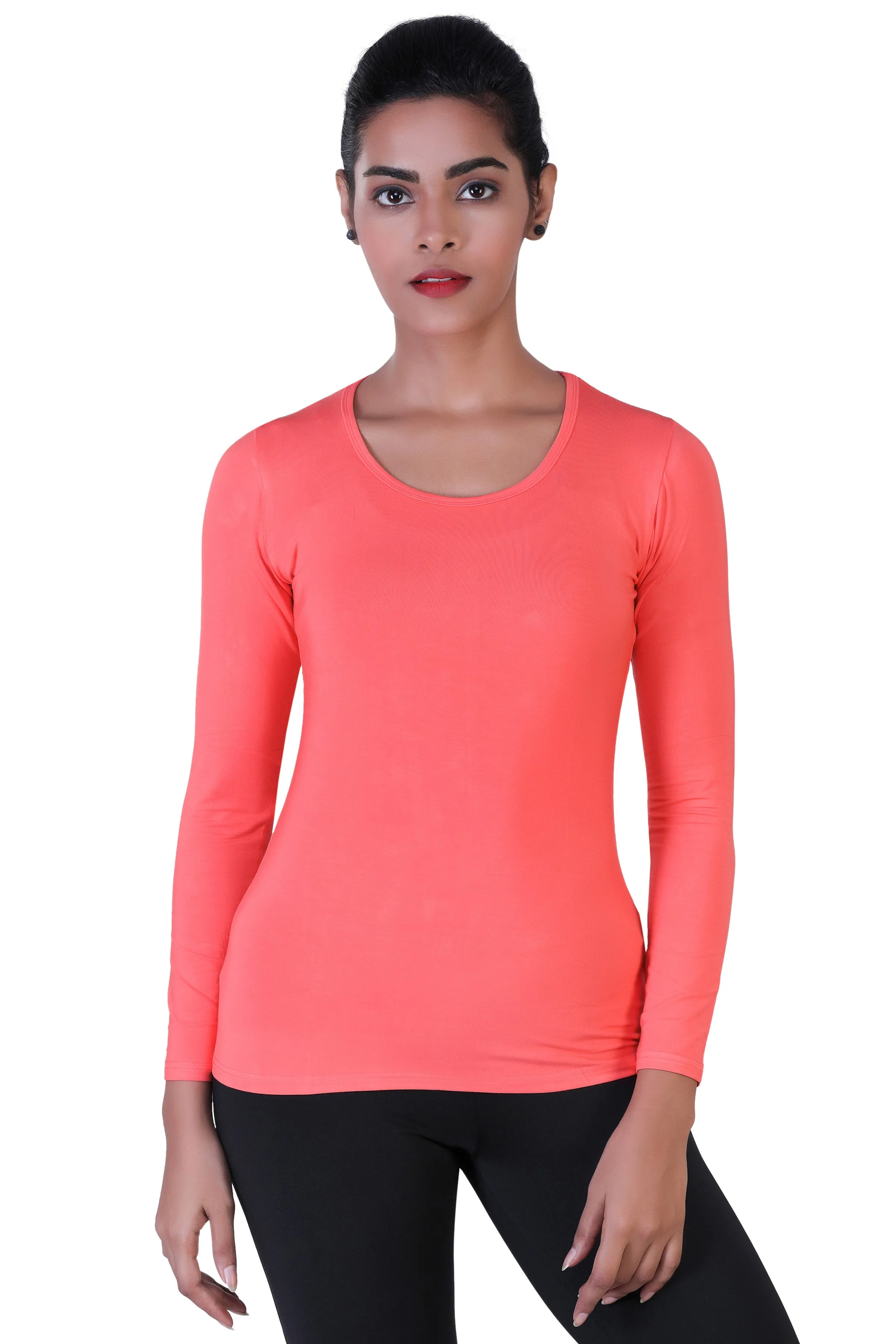 WOMEN'S ESSENTIAL BASIC LONG SLEEVES T-SHIRT