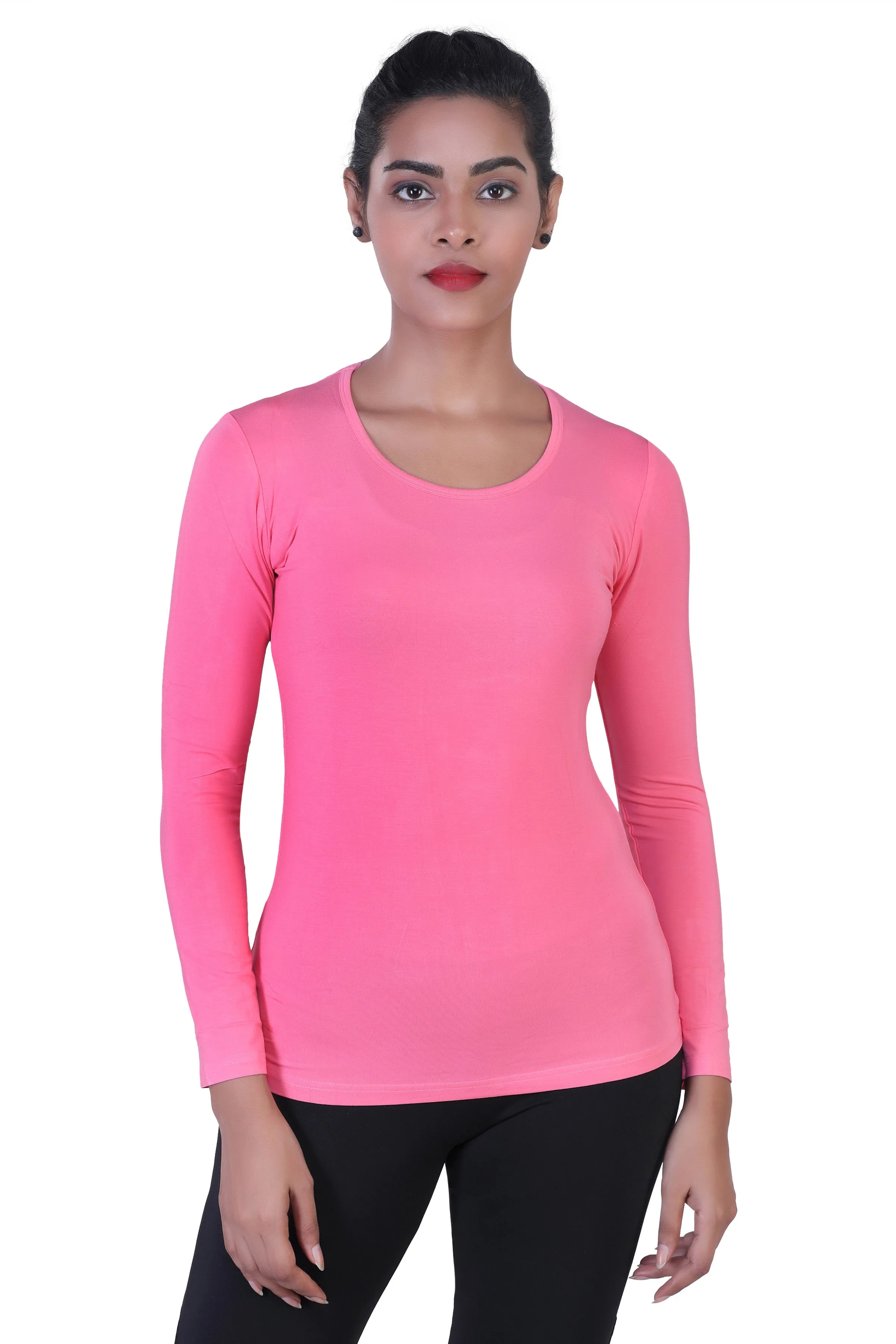 WOMEN'S ESSENTIAL BASIC LONG SLEEVES T-SHIRT