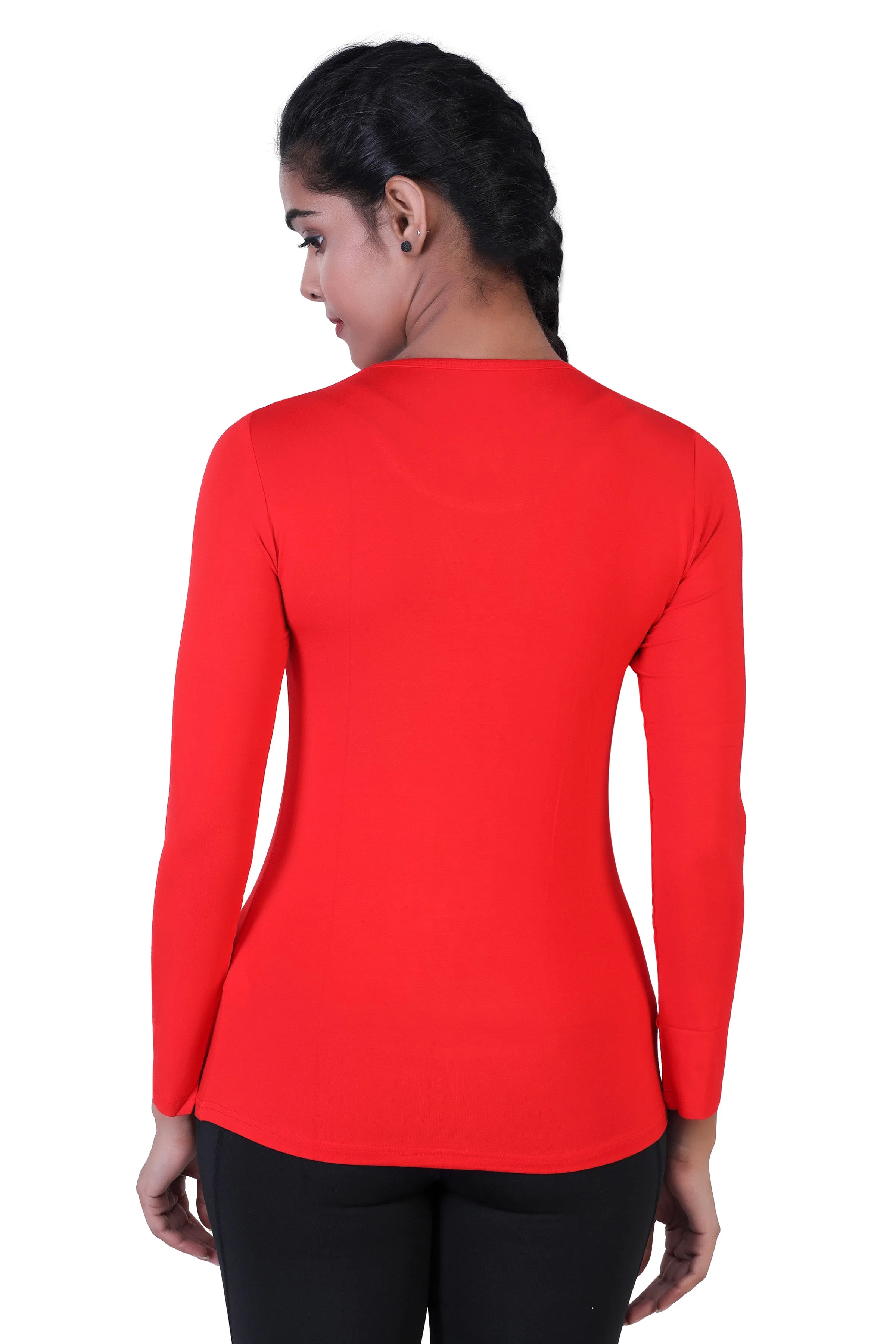 WOMEN'S ESSENTIAL BASIC LONG SLEEVES T-SHIRT