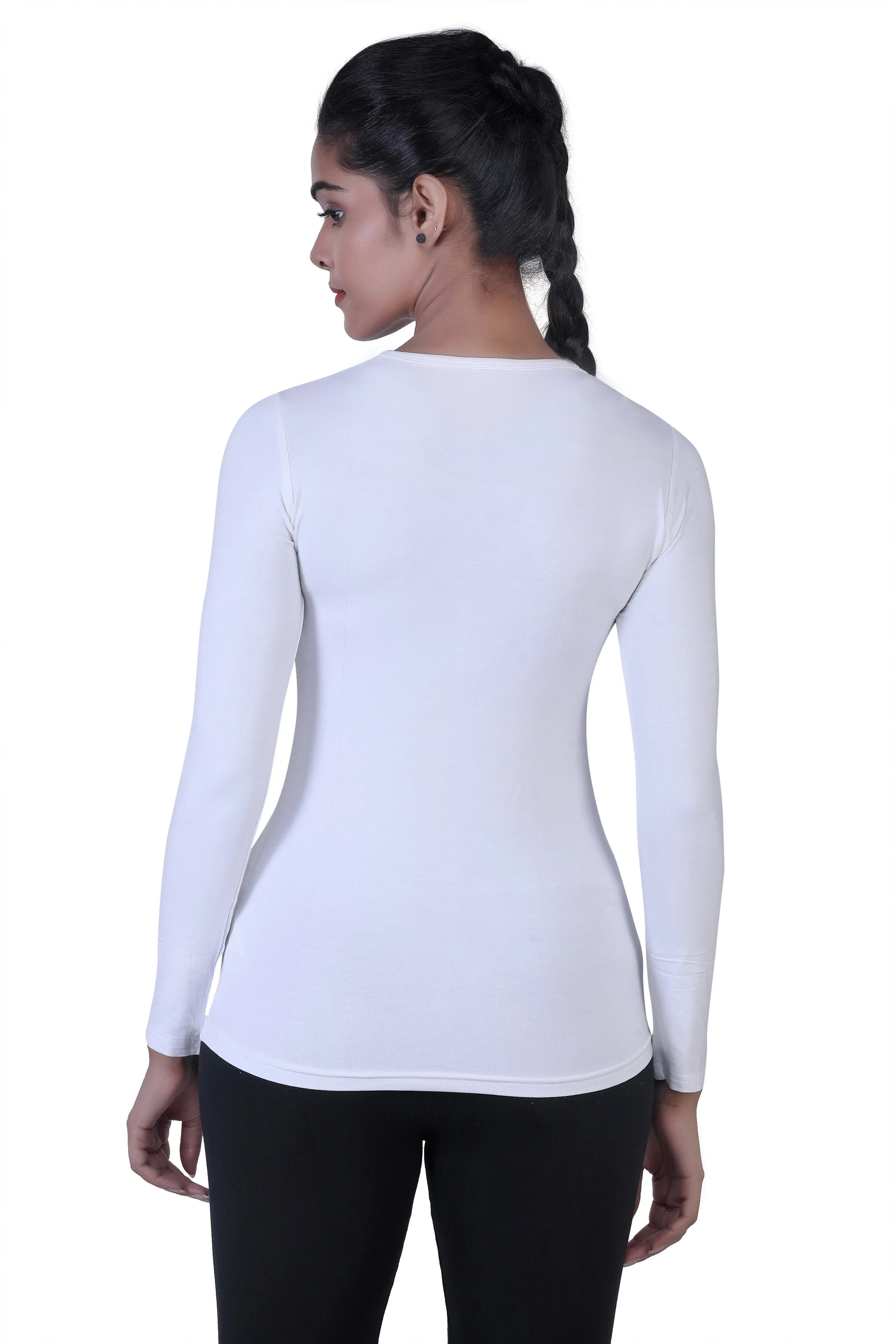 WOMEN'S ESSENTIAL BASIC LONG SLEEVES T-SHIRT