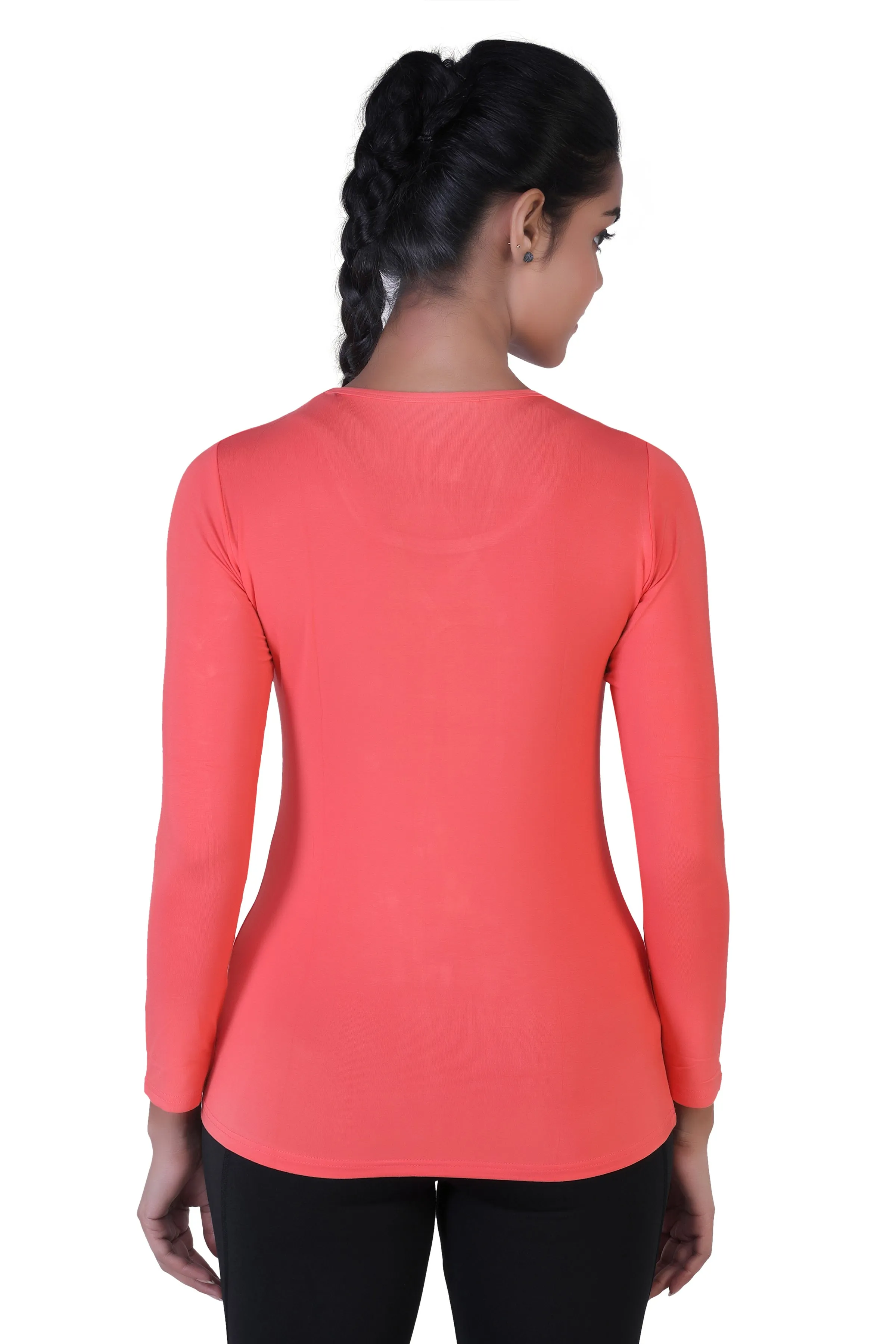 WOMEN'S ESSENTIAL BASIC LONG SLEEVES T-SHIRT