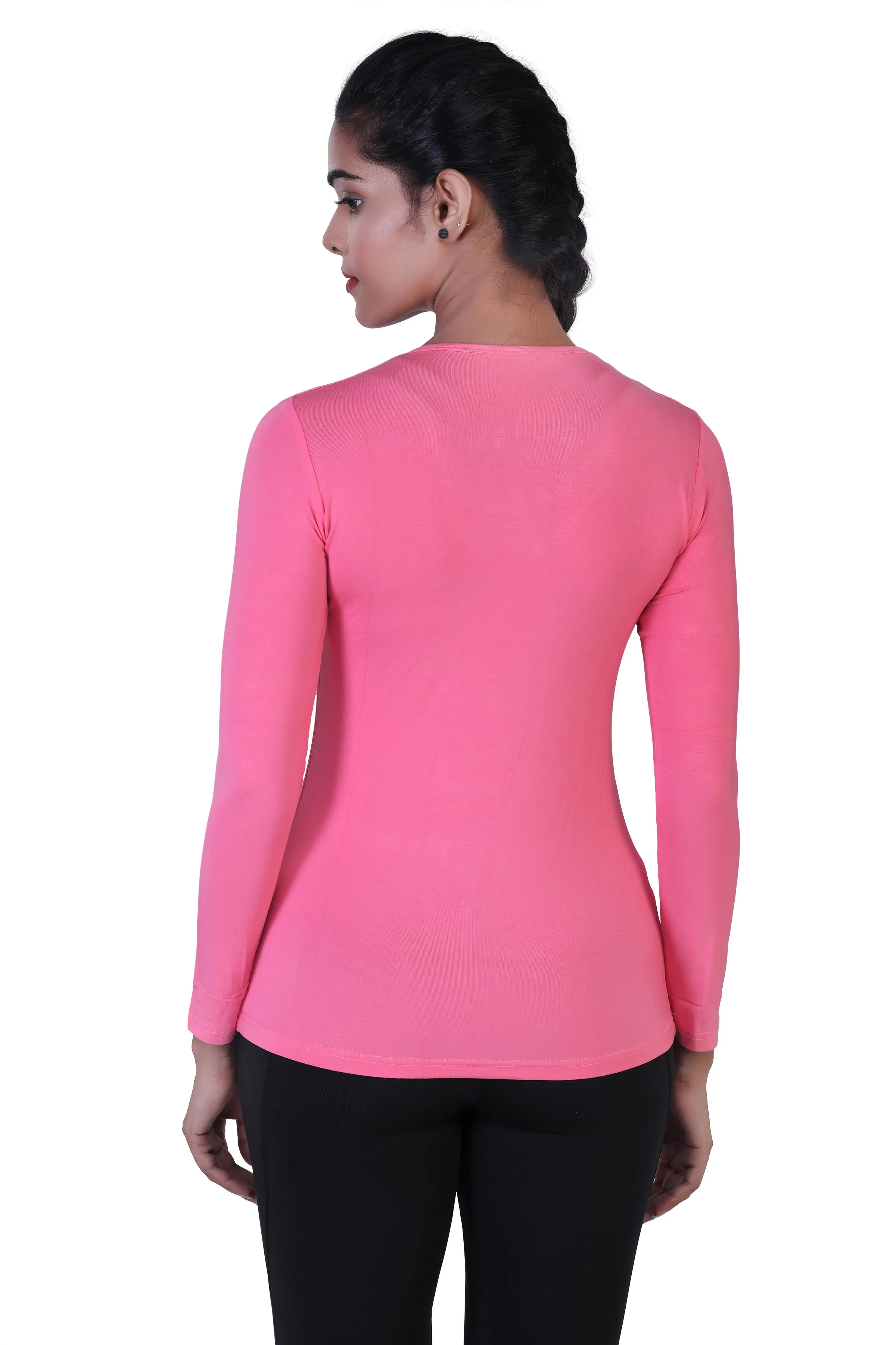 WOMEN'S ESSENTIAL BASIC LONG SLEEVES T-SHIRT