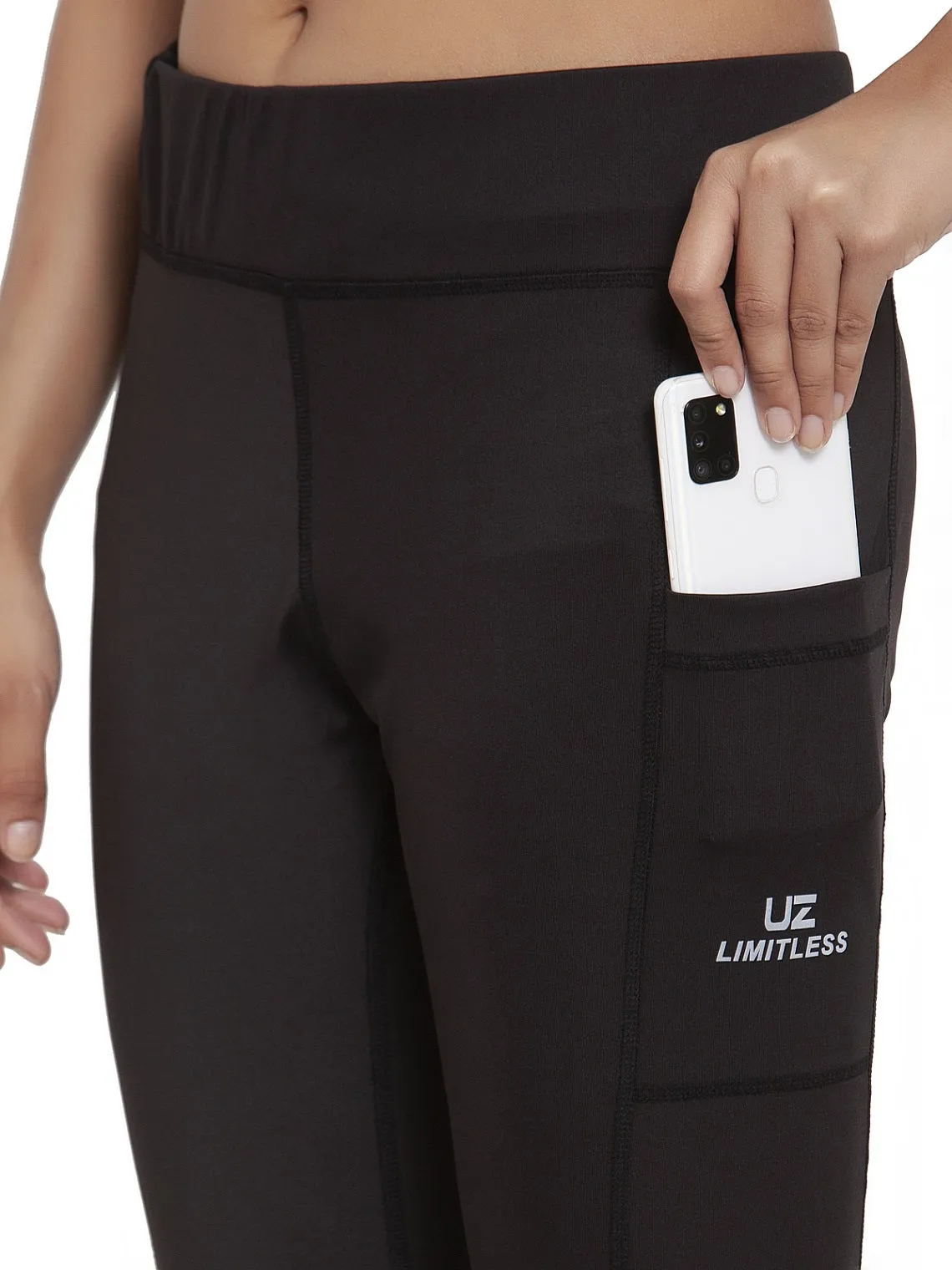 Women's Stretchable Yoga Gym Legging Pants with 2 Pockets