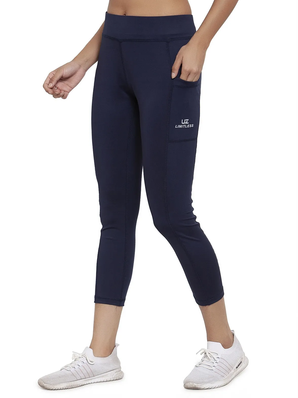 Women's Stretchable Yoga Gym Legging Pants with 2 Pockets