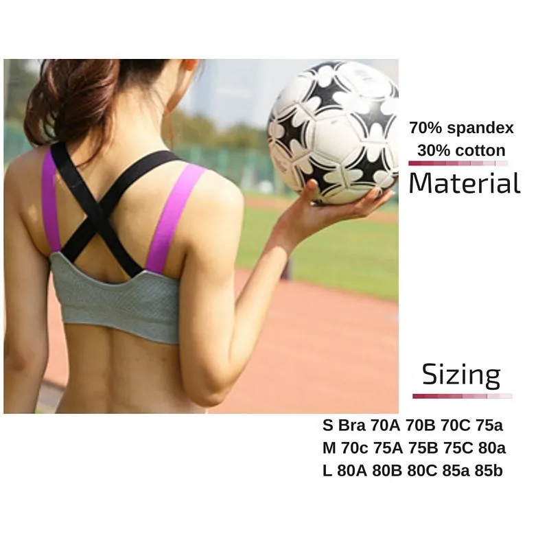 Women's Versatile Elastic Sports Bra