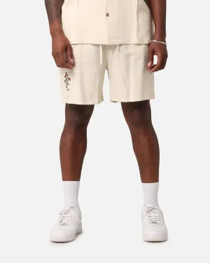 XXIII Serene Linen Shorts Off White