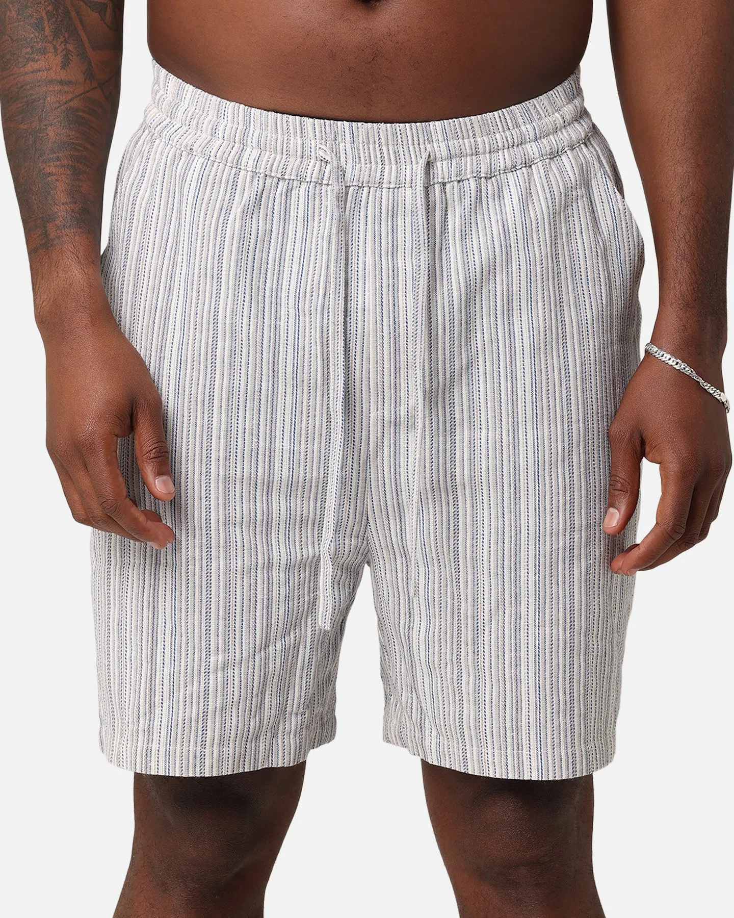 XXIII Tulum Stripe Shorts Cream/Blue